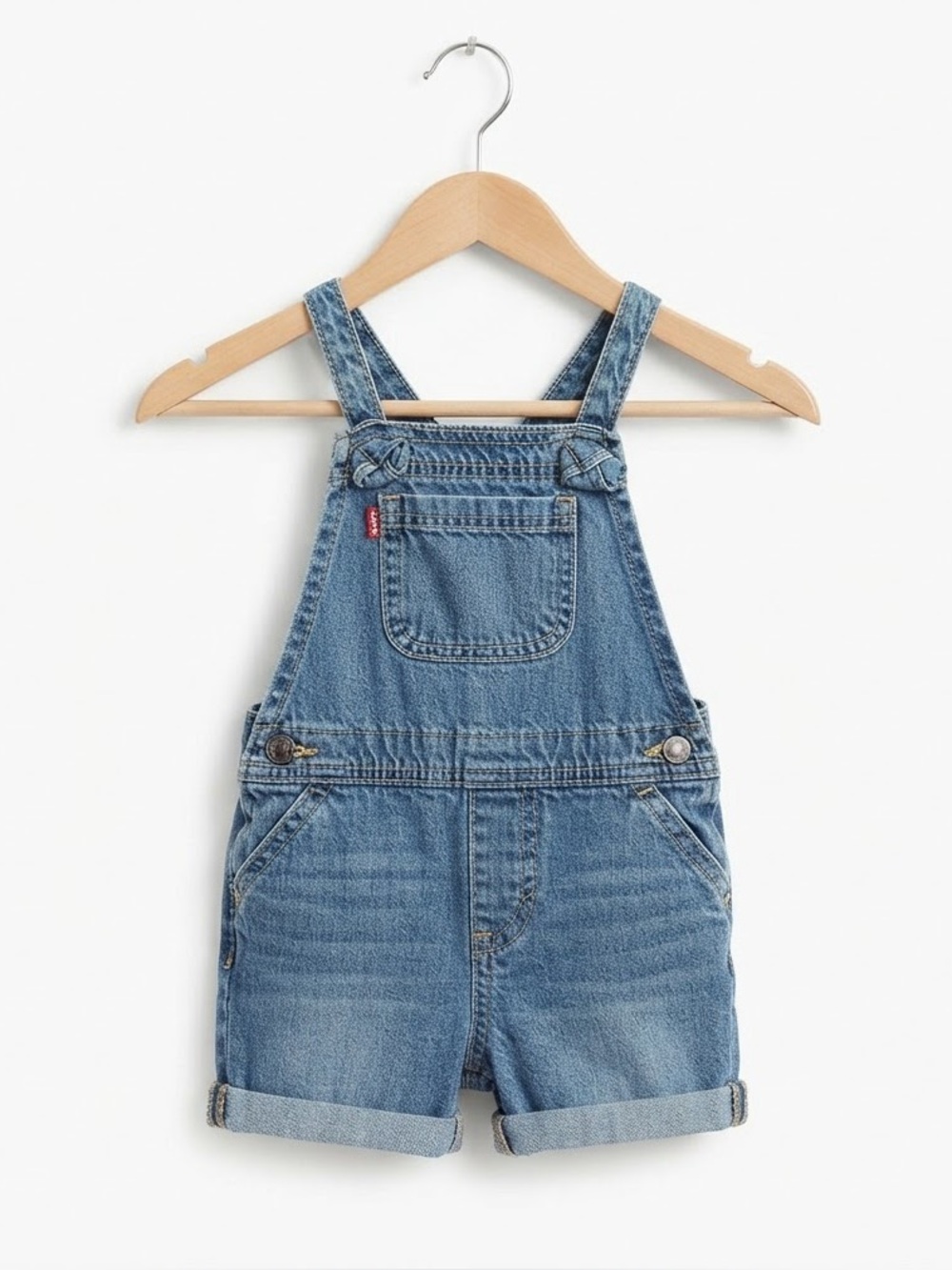 Kids Denim Levi Shortalls 24 Months